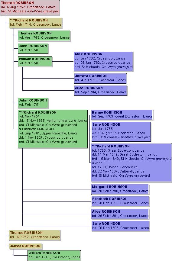 I am descended from Richard's John Joh  b. 1828