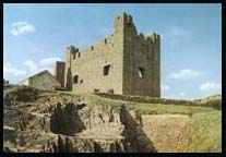 Green Castle overlooking Carlingford Lough