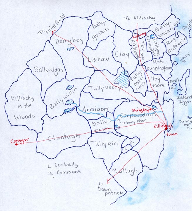 Killyleagh townlands