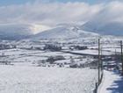 view of Mournes from Leode