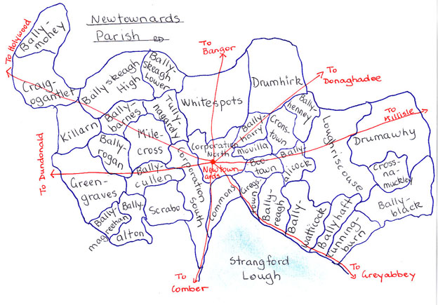 Newtownards townlands